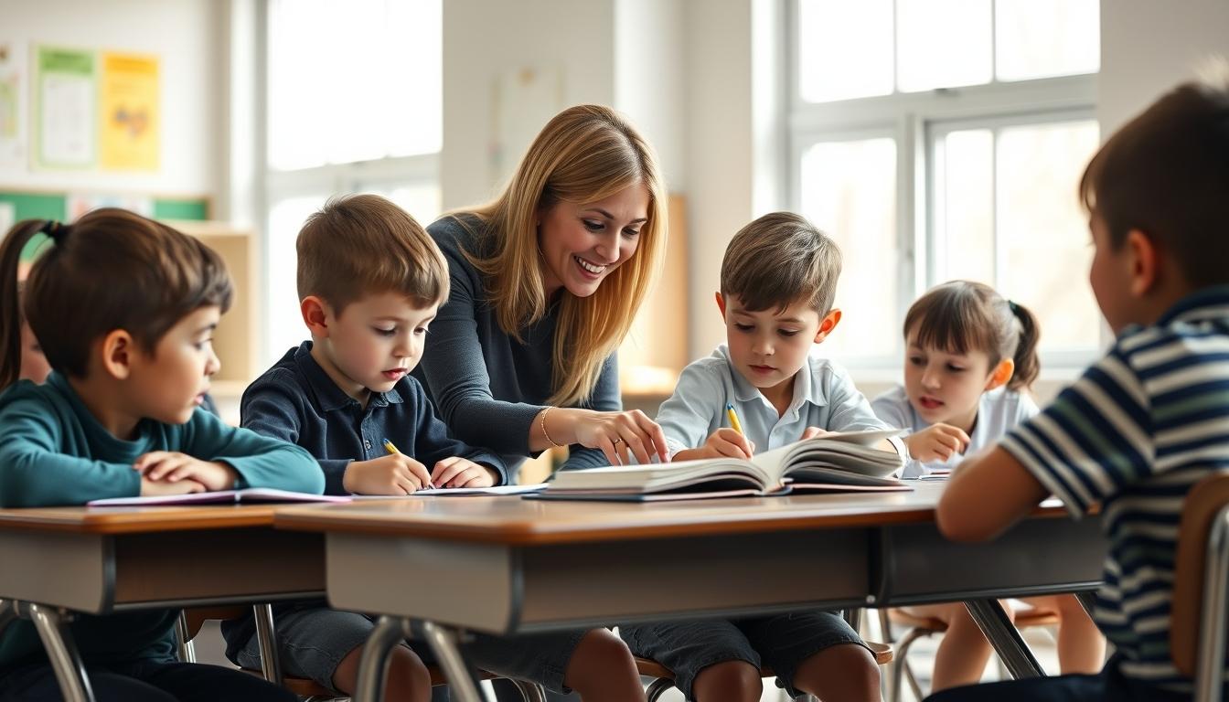 Student developing practical and academic skills